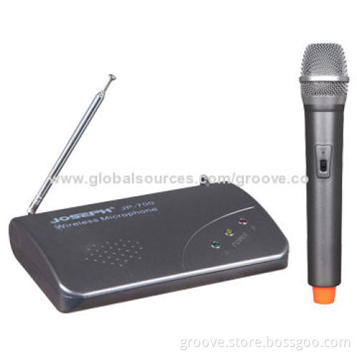 VHF Wireless Microphone System with Frequency Range VHF165 ~ 270MHz